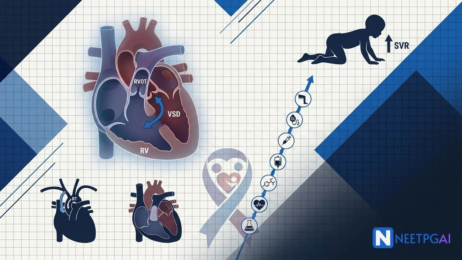 Clinical Case: 3-Year-Old with Tetralogy of Fallot in an Acute Tet Spell — Paediatric Cardiology for NEET PG