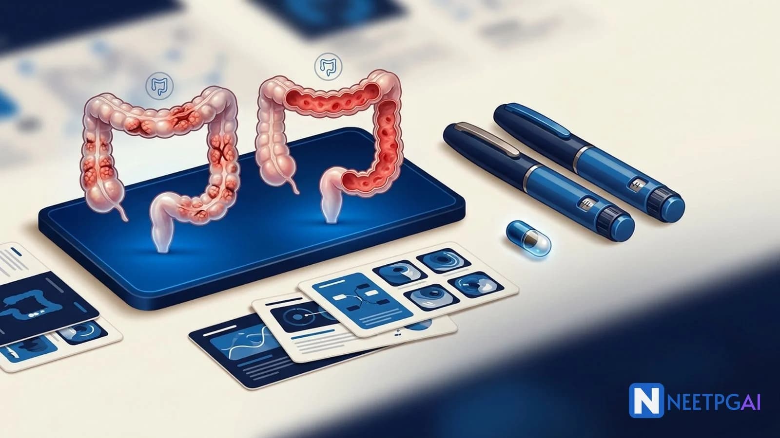 Inflammatory Bowel Disease (Crohn's vs UC) for NEET PG — Complete Guide 2026