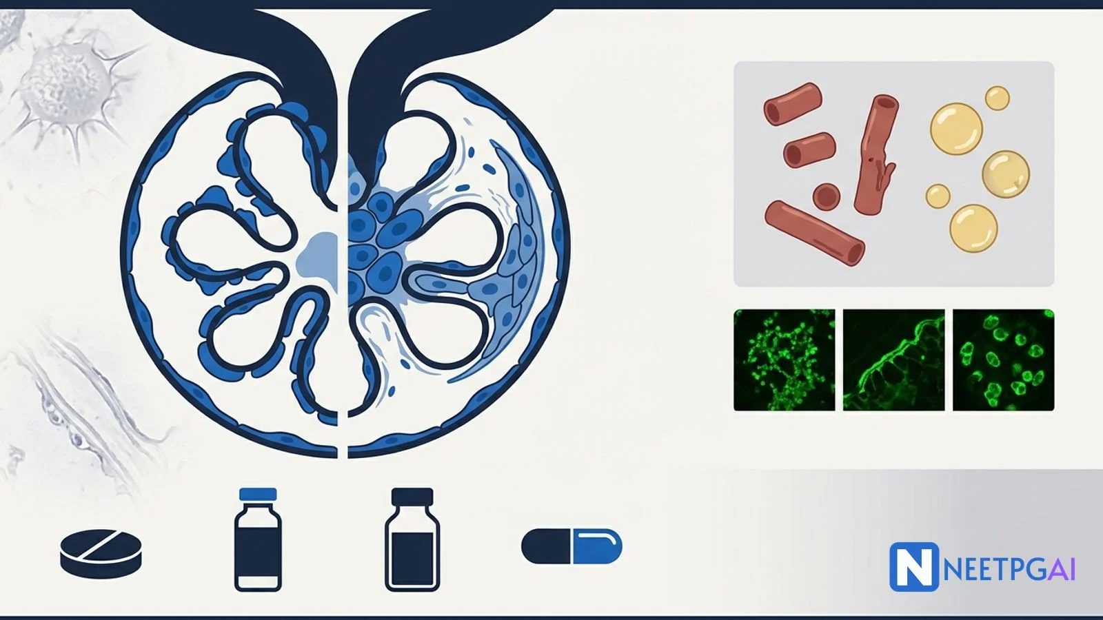 Nephrotic & Nephritic Syndrome for NEET PG 2026: Pediatric & Adult